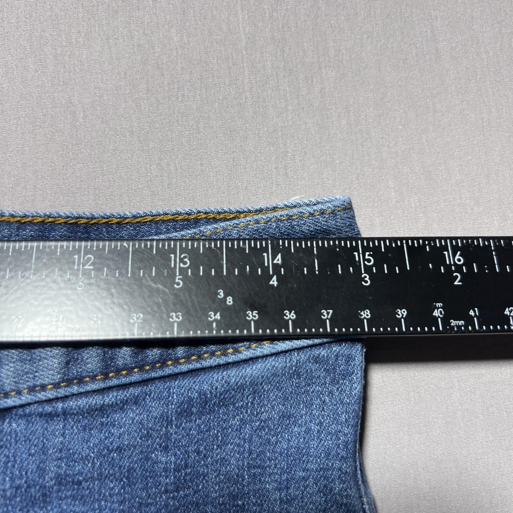 Jeanerica St. Monica Jeans Flare Wide Leg Vintage 95 High Rise SW006 Size 29 - Picture 11 of 16